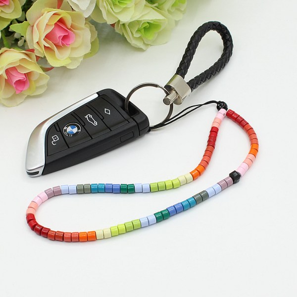 Phone Strap Charm - Matte-Rainbow