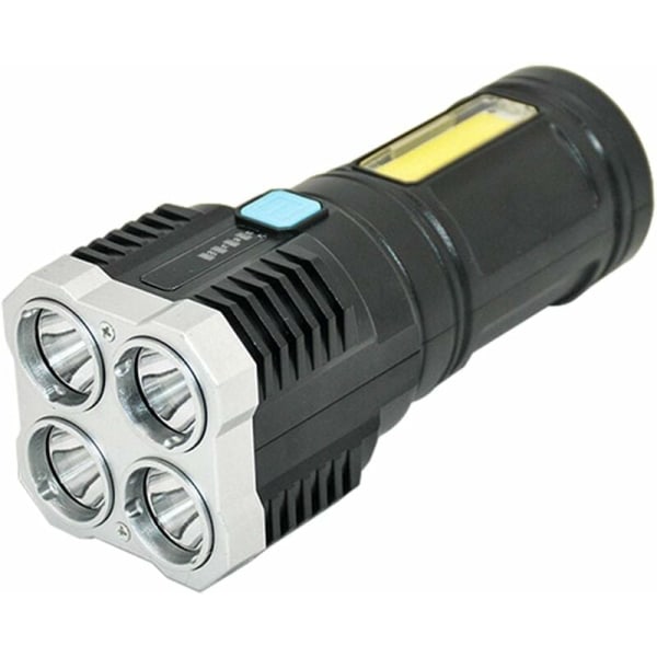 Ficklampor (Standard) Super Bright LED Ficklampa med COB Sida