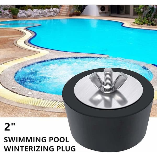 2-tums vinterplugg i gummi för pool, expansionsplugg för rörledning och spa