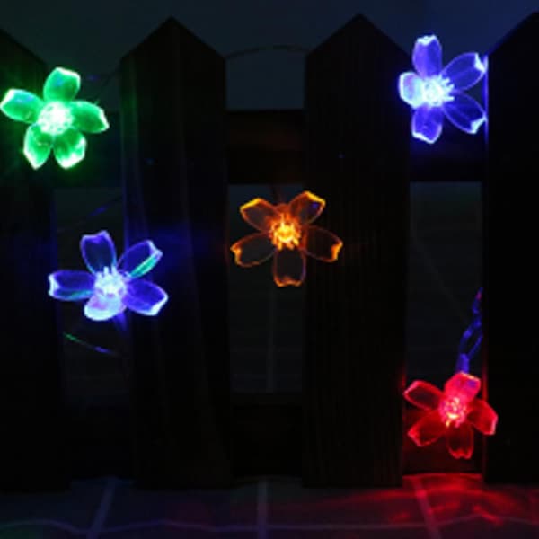 Julelys, 33ft 100led Kirsebærblomsterlys til Have Vi