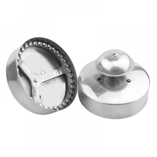 2 stk 304 rustfritt stål sandwich cutter peanøtt/smør sandwich cutter og sealer for DIY barnas lunsj