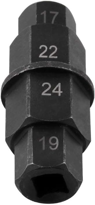Motorcykel Forreste Baghjulsaksel Hex Socket 17/19/22/24mm