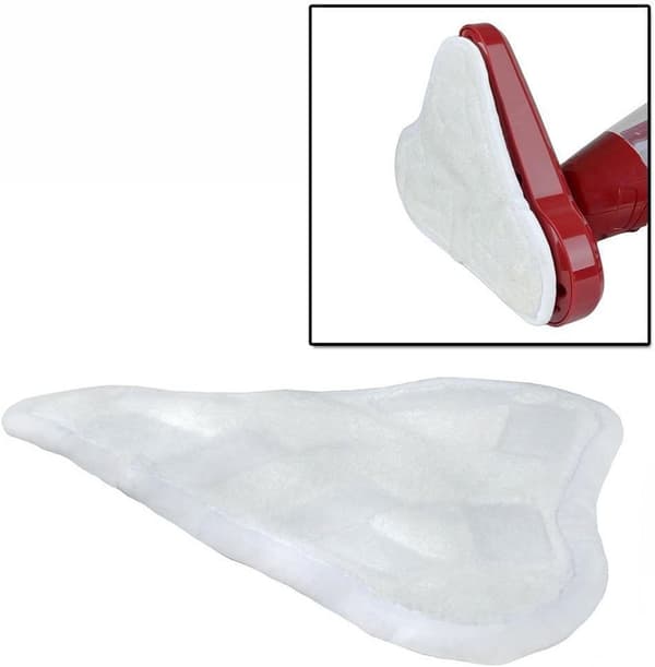Pakke med 6 vaskbare mikrofiber dampmoppepuder kompatible med H2O X5
