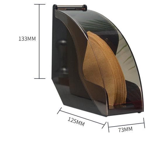 Kaffe Filterholder Papir Dispenser - Filterpapir Opbevaringsholder