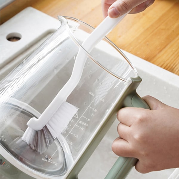 3 st diskborste, flaskborste, diskborste och golvskrubb - ergonomisk köksskrubb