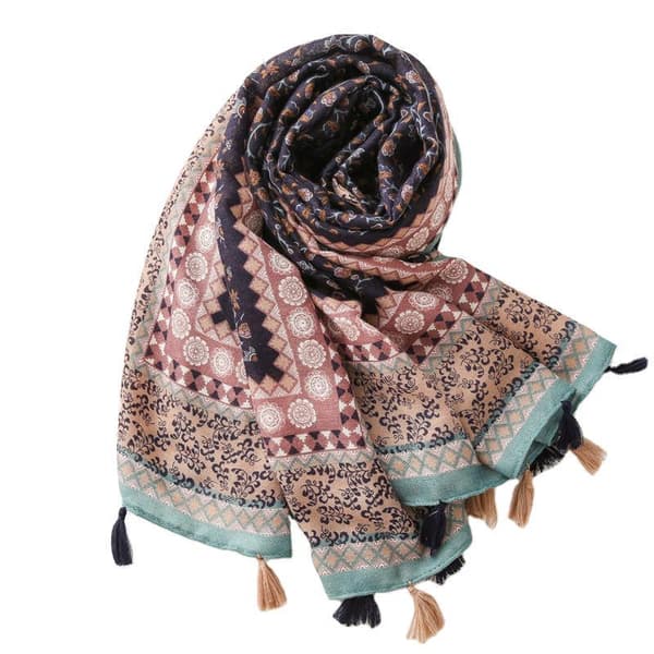 Mode Kvinder Elegant Blød Sjal Halsklæde Wrap (180*90cm)