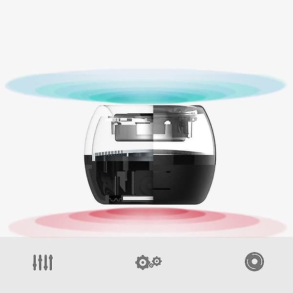 Bluetooth-högtalare Mini Bärbar Direkt Plug-högtalare 3,5 mm Subwoofer