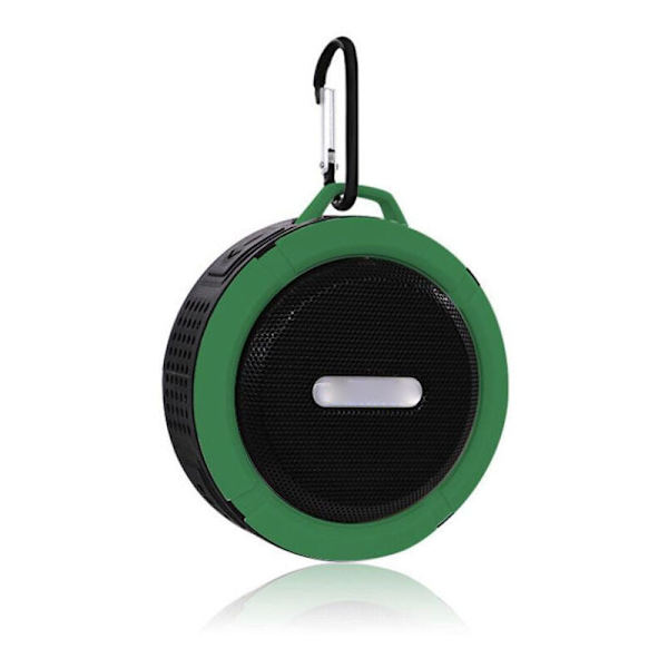 Vedenpitävä, langaton, kannettava Bluetooth-kaiutin tehostetulla bassokaiuttimella