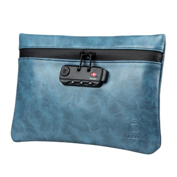 Lugtsikker taske med lås, 17*24,5 cm Lugtsikker posekasse Beholder til rejser