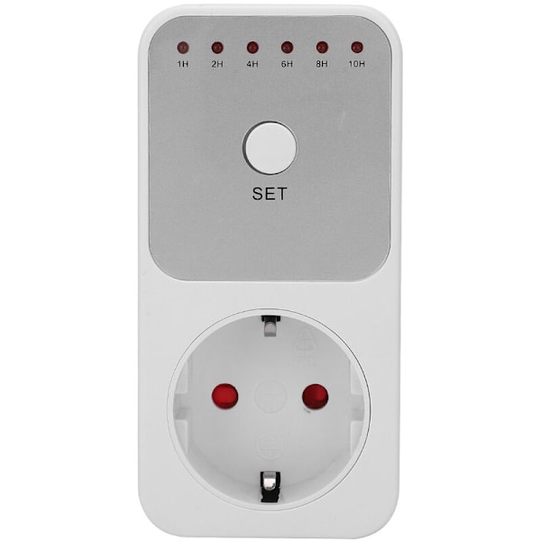 Timer Stikkontakt Bryter Plugin Nedtellingstimer Bryterkontroller EU Plugg 230V