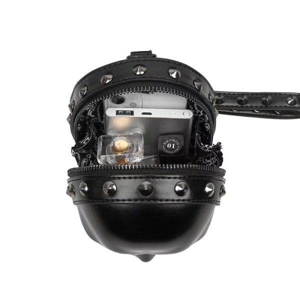 Skull Tegnebog Kvinders Skuldertasker, Skull Crossbody Tasker Punge Gotiske Tasker Punge