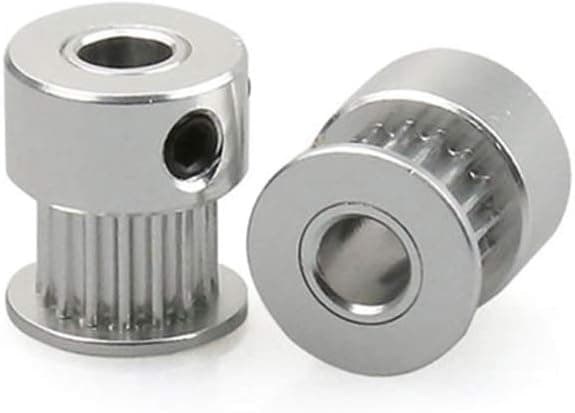 5 stk. 2GT 20 tænder 5mm tandhjul til 3D-printer