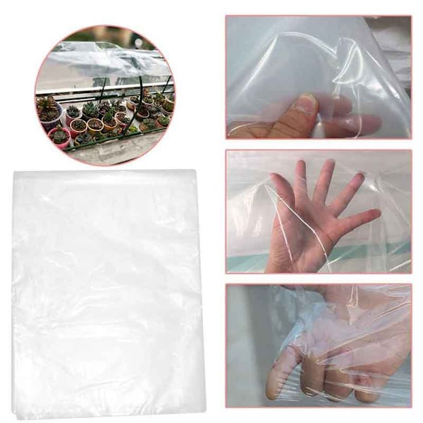 2m x 6m Vinterbeskyttelse, Frostbeskyttende Fleece for Planter for Permeabel Frostbeskyttelse, Vindtett, Kald, Varmt og Anti-Insekter