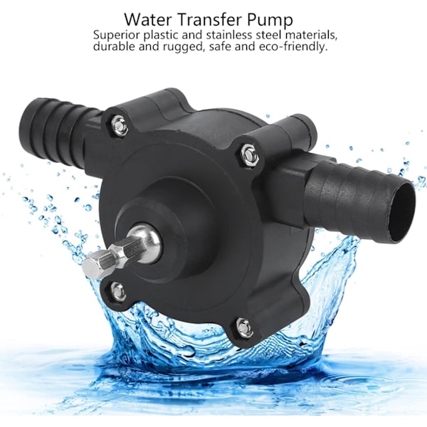 Handborr Pump, Elektrisk Handborr Pump, Självsugande Vätskevatten Trans