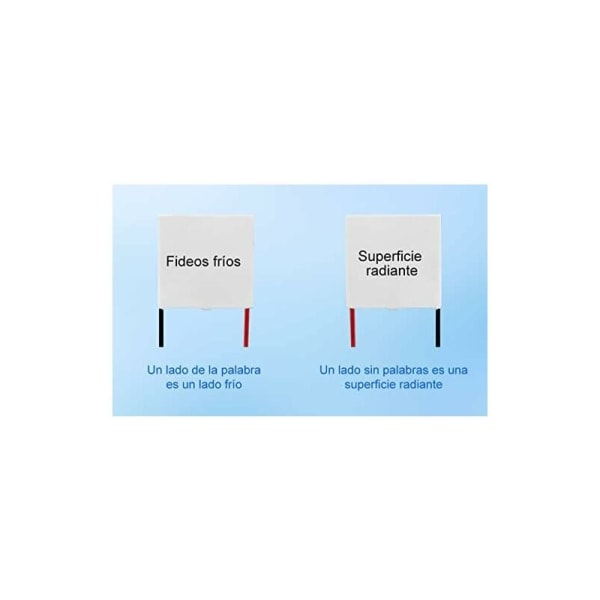 Termoelektrisk kylare - Front Peltier Plate Heat Sink Cooling Accessories Module