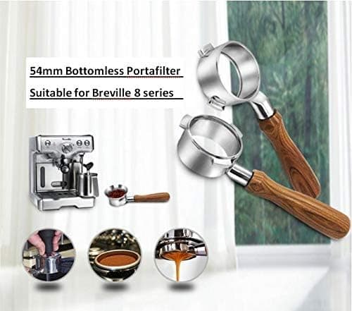58 mm bottenlös kompatibel med espressomaskiner korg ingår ej