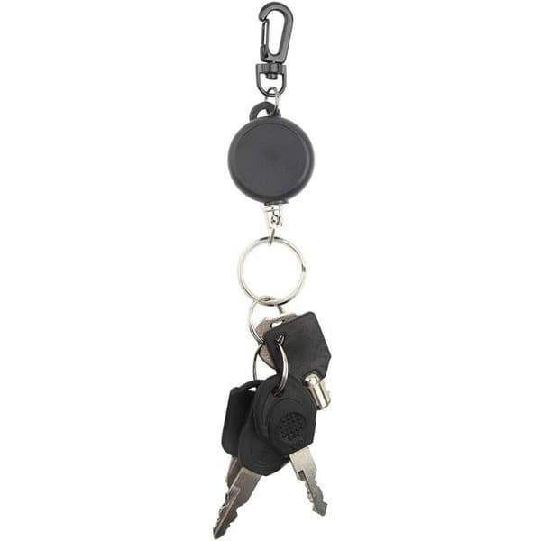 4 st Retractable Key Chain, Heavy Duty Retractable Badge Reel