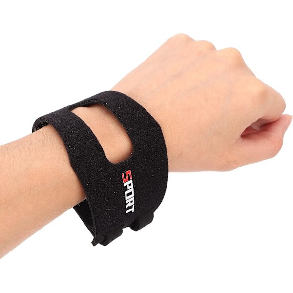 Handledsskydd, justerbart andningsbart handledsband för TFCC-tårar, unisex mjuka hållbara handledskompressionsremmar, handledsstödsband för träning, tyngdlyftning, vänster