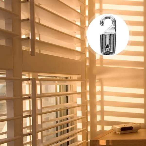 4 stk. Mini Blind Wand Hooks Tips, Vindusblind Hooks, Vindusblind Tilt Wan