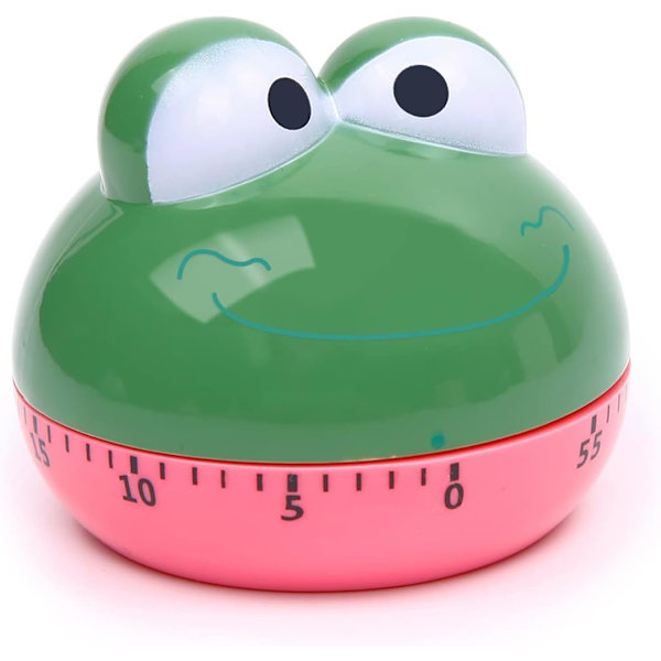 Kjøkken Timer Timer for matlaging 60 minutter Mekanisk digital timer (Frosk)