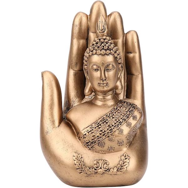Mediterende Buddha-figur - Antikk Buddha-statue Ornament