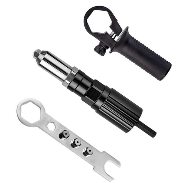 Adapter for Rivet Gun - Riveting Pliers for Cordless Screwdriver and Drill, (1pcs)