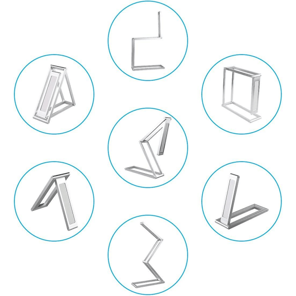 Led-skrivebordslampe, trådløs aluminiumsfoldbar dæmpbar bordlampe med USB-opladning, 2 lysstyrkemodus beskytter dine øjne til børn/studie/læsning/slukning