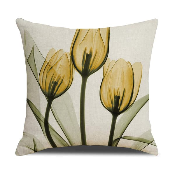Sæt med 6 stk. smukke pudebetræk 45X45cm bløde dekorative sofa puder