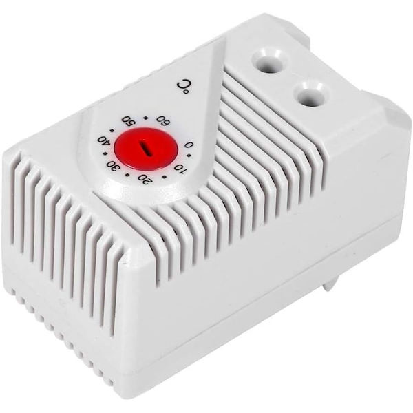 Mekanisk termostat, 0-60℃ justerbar termostat temperaturregulator
