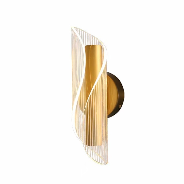 Inomhus Vägglampa 6W Dimbar Tricolor Led Båge Vägglampa Akryl
