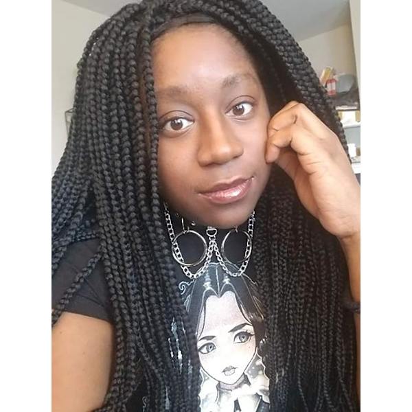 Halskæde Pu Læder Choker med Sort Stud Punk Rock Stud Choker