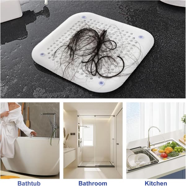 4-pack silikon sil med sugkopp, silikon sugkopp golvavlopp