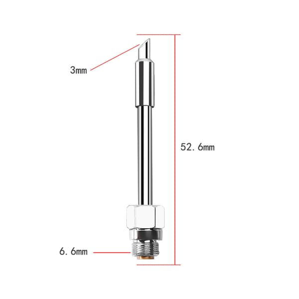 3 stk batteridrevet loddebolt USB loddebolt bærbar mini