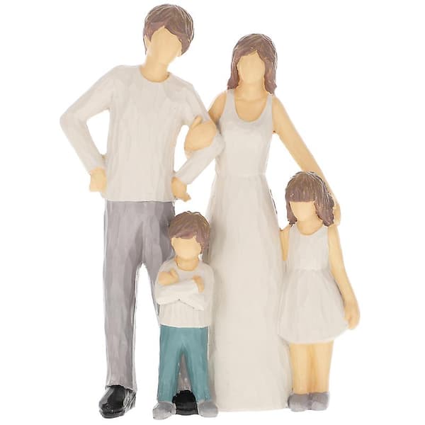 Unik Hem Staty Prydnad Harts Figur Prydnad Bordsstaty Prydnad