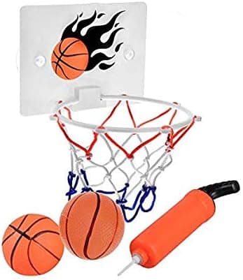 Mini basketkorg och bollar - Sovrum Badrum Toalett Kontor D