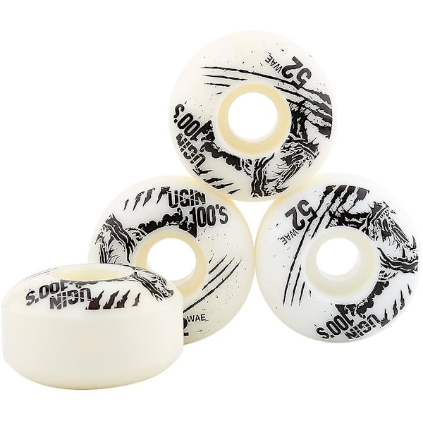 4 stk. hjul, Classic Series High Performance Skateboardhjul Dur