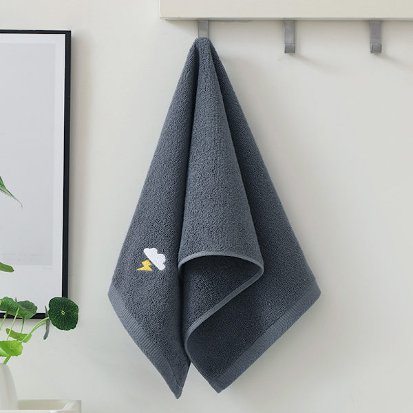 Badhanddukar Set om 4, Mjuka Bomullsabsorberande Handdukar för Bad, Hand, Ansikte, Gym och Spa, Storlek 14\" x 29\"