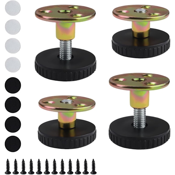 Säädettävät huonekalujalat, 4 kpl 27–40 mm säädettävät jalat, huonekalujalat M