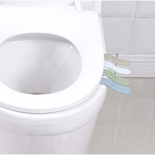 4-pack toalettstolsskyddslyftare, undvik beröring - självhäftande