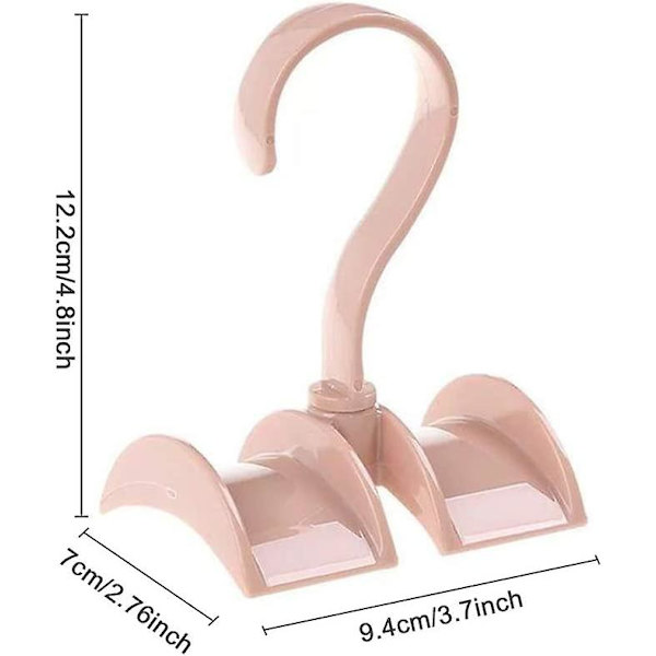 4-pack roterande handväskhängare, förvaringshängare
