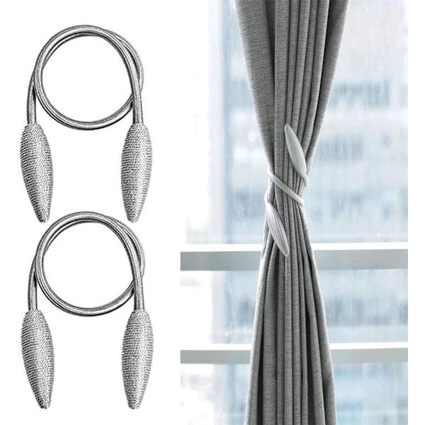 2 stk. gardinbindere clips, gardinbindere, polyesterlegering gardin T