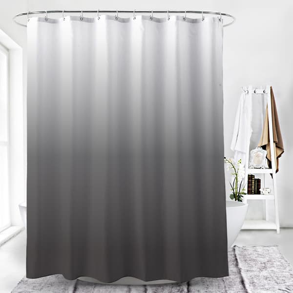 Texturerad tyg duschdraperi badrumsdekoration 150x180cm