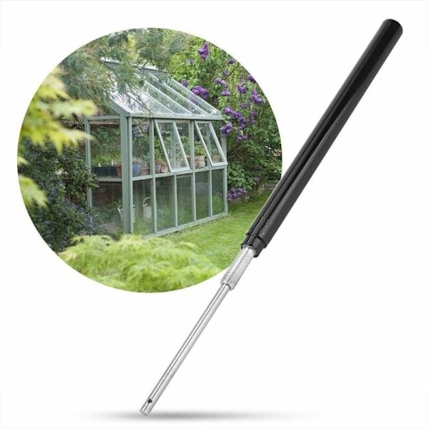 Automatisk drivhusventilåpner med solvarmefølsom erstatning