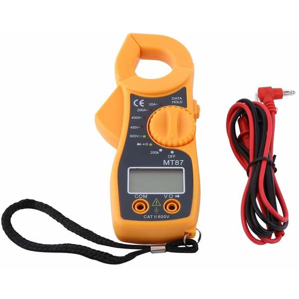 Digitalt multimeter, digitalt tangmeter AC DC Voltmeter Ammeter O