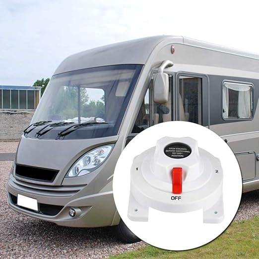12-36V Båtbatteri Velger Begge/Av Dual Batteri Isolator Velger Bryter