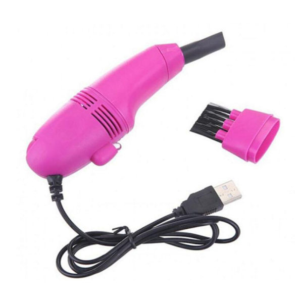 1 kpl Mini-pölynimuri USB-liitännällä Näppäimistö Pölynimuri Sweeper tietokoneen näppäimistöön Kamera Laitteet Toimisto Elektroniset laitteet (Väri Satunnainen)