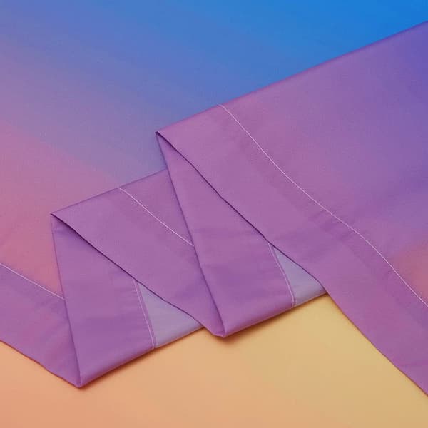 Muggbestandig regnbue dusjforheng, 180x180cm, polyester