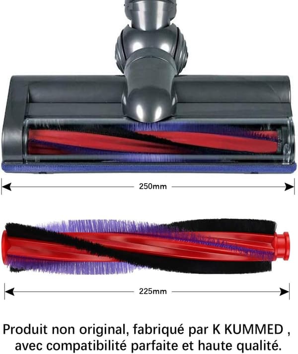 Rullebørste for Dyson V6 DC59 DC62 SV03 støvsuger erstatning Electr