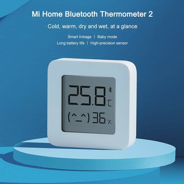 Termometer hygrometer inomhus, Bluetooth-termometer, trådlös smart elektronisk digital hygrometer, hög precision hygrometer, hem, kontor, barnrum (1)