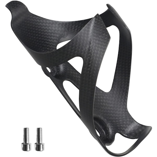 Bike bottle cage, super light 22g bottle cage, carbon fiber bottle cage for amateur and professional cyclists (matte)